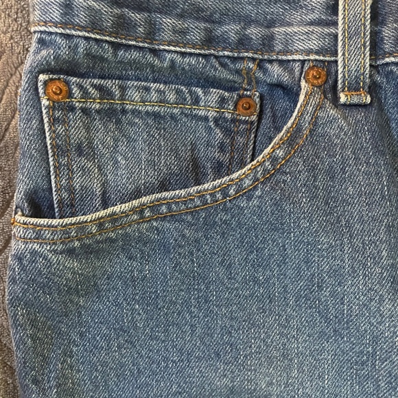 Vintage Levi's 550 Mens Classic Relaxed Fit Straight Leg Jeans Red Tab 38x30 - Picture 4 of 8